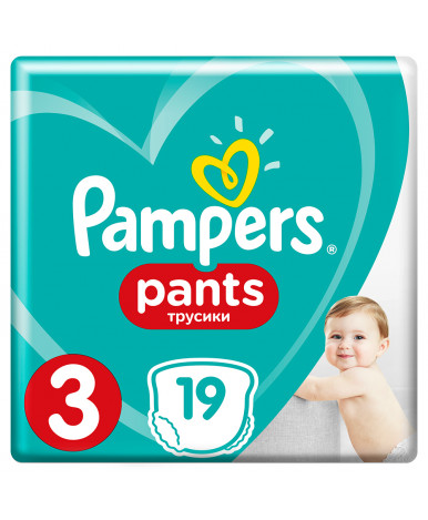 Подгузники-трусики Pampers Pants 3 (6-11 kg) 60шт