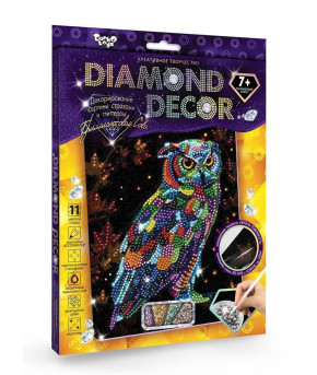 Набор для творчества Мозаика Diamond Decor Сова