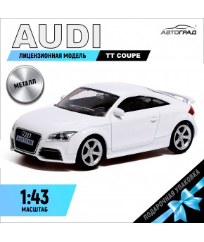 Модель Audi R8 1:43 металлическая белый (в коробке)