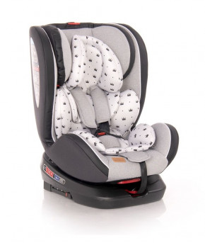 Автокресло Lorelli Nebula Isofix Grey Crowns (0-36кг)