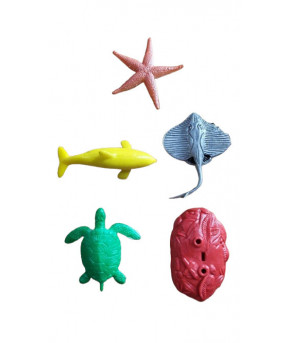 Фигурка Морские животные 5шт (набор) АКЦИЯ