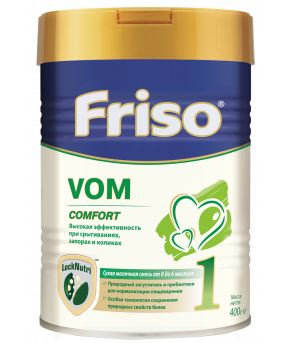 Смесь Friso VOM 1 Comfort молочная, 400г