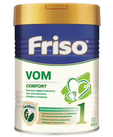 Смесь Friso VOM 1 Comfort молочная, 400г