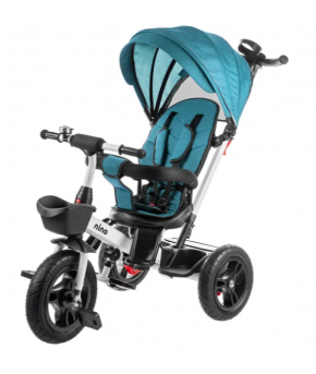 Велосипед NINO 6688 с ручкой зеленый