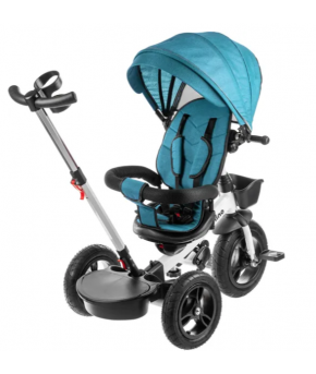 Велосипед NINO 6688 с ручкой зеленый