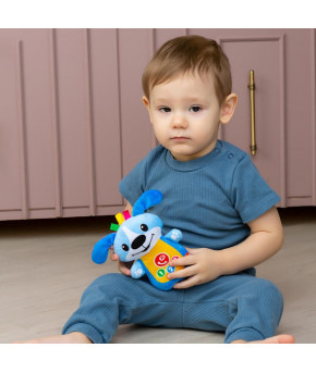 Развивающая игрушка Азбукварик Телефончик малыша Щенок