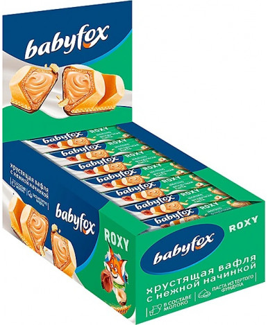 Батончик Babyfox Roxy молоко/фундучная паста 18.5г
