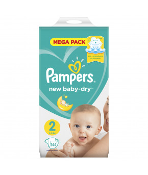 Подгузники Pampers New Baby 2 (4-8кг) 144шт