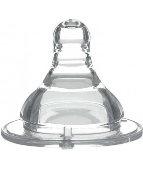 Соска BabyOno Anti-Colic с широким горлышком быстрый поток