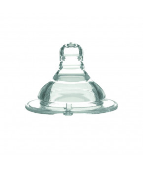 Соска BabyOno Anti-Colic с широким горлышком очень быстрый поток