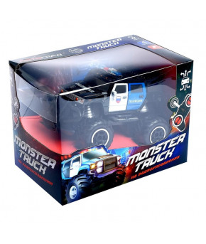 Внедорожник на радиоуправлении Hummer Police Monster Tauch Black (в коробке)