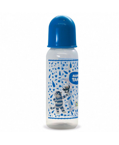 Бутылочка Мама Тама PP, классика, с силиконовой соской, 3+, 250мл