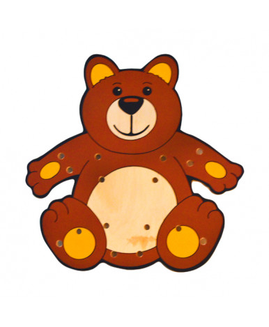 Игрушка детская деревянная Медвежонок