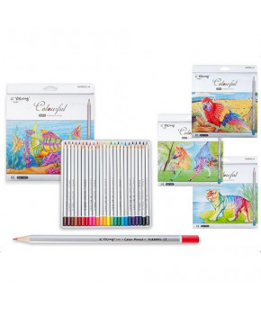 Цветные карандаши "Schreiber" 24 цвета