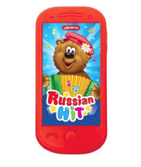 Развивающая игрушка Азбукварик Russian Hit Мини-смартфончик (в пакете)