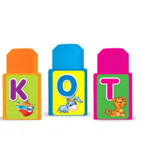 Развивающая игрушка Азбукварик Музыкальный поезд Буковка красный