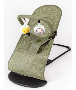 Шезлонг AmaroBaby Baby time зёленый