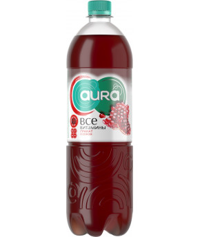 Напиток AURA с соком Гранат 1,0л