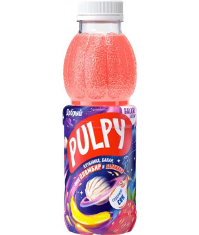 Напиток Pulpy клубника банан пломбир и палпинки 0,45л