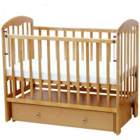 Кровать детская Фея 328 автостенка, натуральный