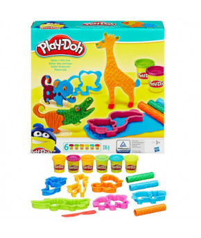 Набор для лепки Play-Doh Весёлое сафари