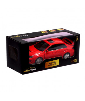 Модель Subaru WRX STI 1:32 инерционная красный (в коробке)