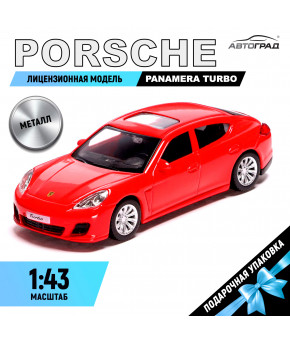 Модель Porsche Panamera Turbo 1:43 красный (в коробке)