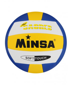 Мяч волейбольный Minsa Soft Touch 18 панелей р-р 5