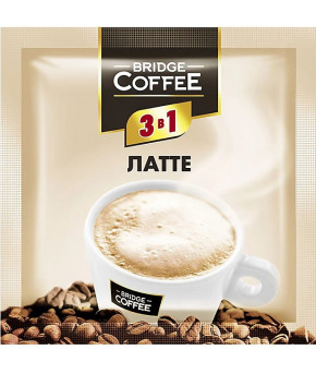 Кофе Bridge Coffee 3 в 1 латте 20г