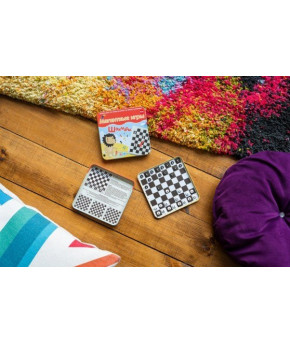 Настольная игра Шахматы Bumbaram на магнитах складная конструкция (в коробке)