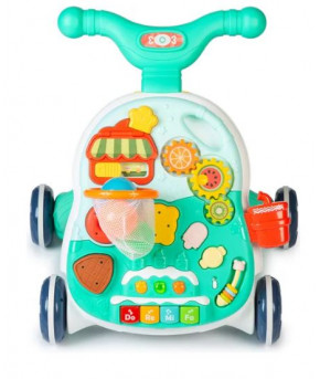 Ходунки-каталка Babyhit Multi Play Cyan Ocean (на батарейках)