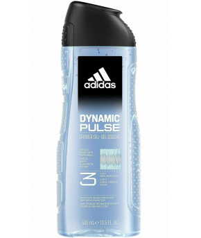 Гель для душа Adidas Dynamic Pulse 3 в 1 парфюмированный 400мл