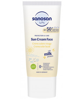 Солнцезащитный крем Sanosan baby Sun Spf 50+ 30мл, 0+