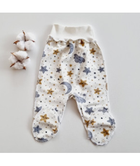 Ползунки Sofi Облачка футер р-р 56