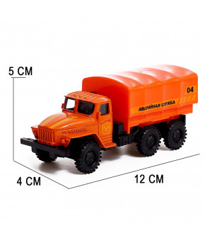 Модель Урал Аварийная служба 1:43 инерционная (в коробке)