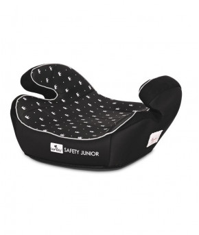 Автокресло Lorelli Safety Junior Fix Black Crowns 2021 (15-36 кг)