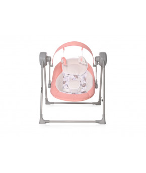 Детский шезлонг качеля Twinkle Pink Rhino