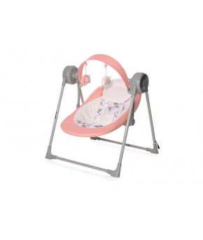 Детский шезлонг качеля Twinkle Pink Rhino