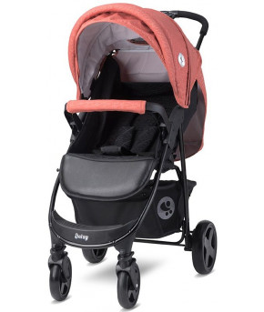 Прогулочная коляска Lorelli Daisy Basic Black Ginger Orange 21
