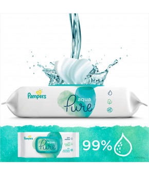 Салфетки влажные Pampers Aqua Pure 48шт