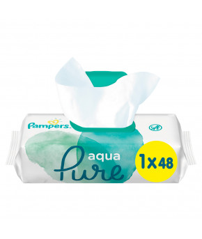 Салфетки влажные Pampers Aqua Pure 48шт
