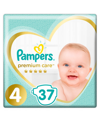 Подгузники Pampers Premium Care 4 (9-14кг) 37шт