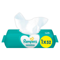 Салфетки влажные Pampers Sensitive 52шт