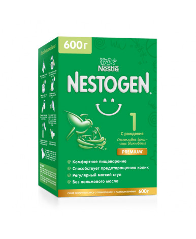 Смесь Nestle Nestogen 1 Premium молочная 600г
