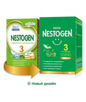 Смесь Nestle Nestogen 3 Premium молочная 600г