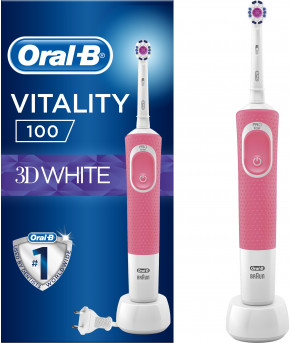 Зубная электрическая щетка Oral-b VITALITY PRO 3D Pink