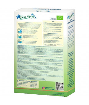 Каша Fleur Alpine Organic овсяно-кукурузная безмолочная 175г