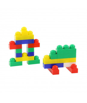 Конструктор Полесье Юниор 33 элемента (в мешке)