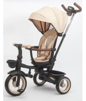 Велосипед Sundays 618 Х-1 с ручкой (со светом и звуком) Beige