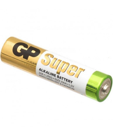 Батарейки GP Super Alkaline ААА 1шт